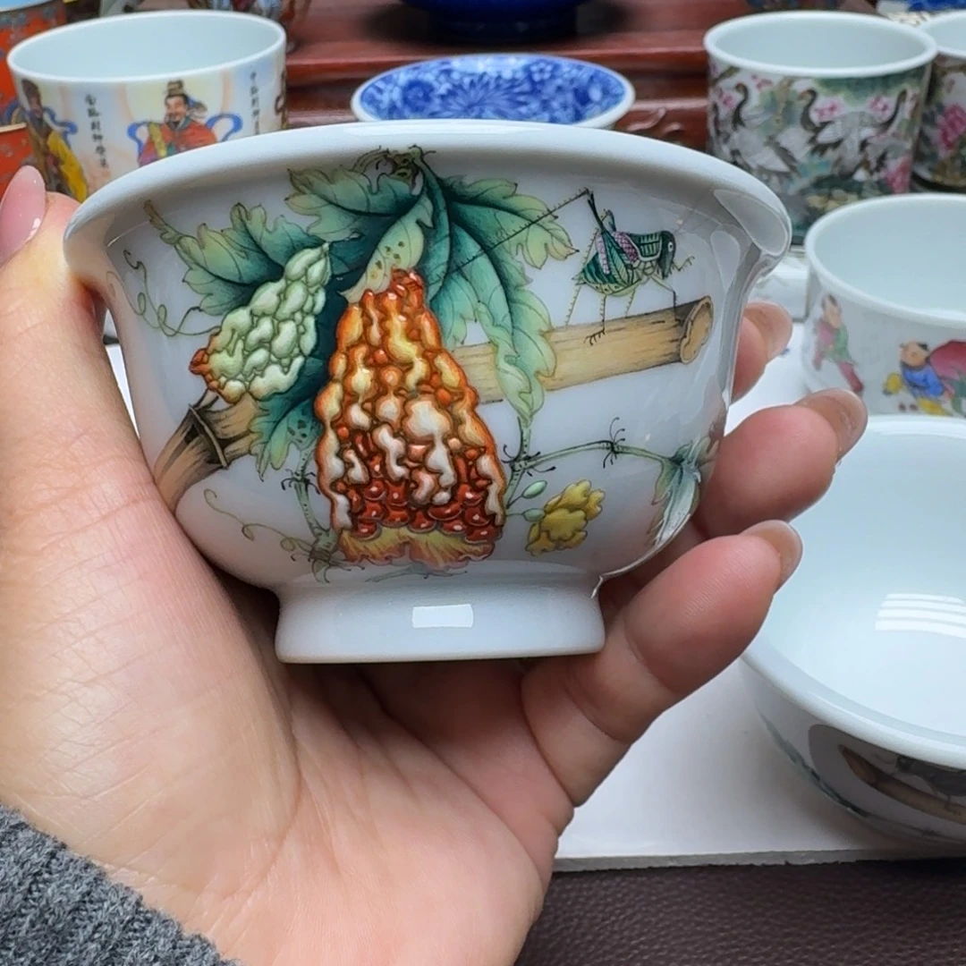 景德镇手工手绘展示