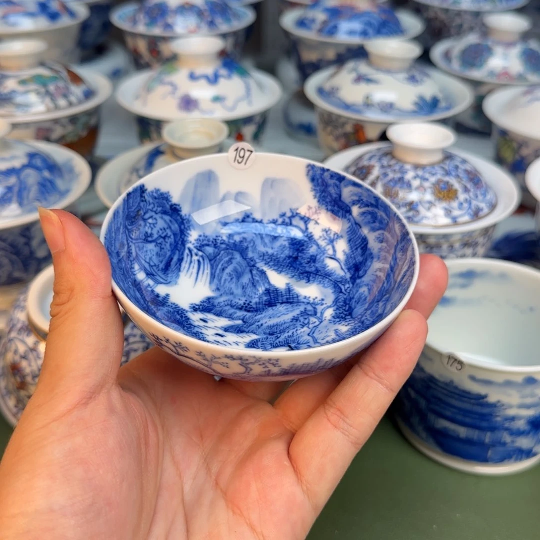 彦祖纯手工手绘茶具197