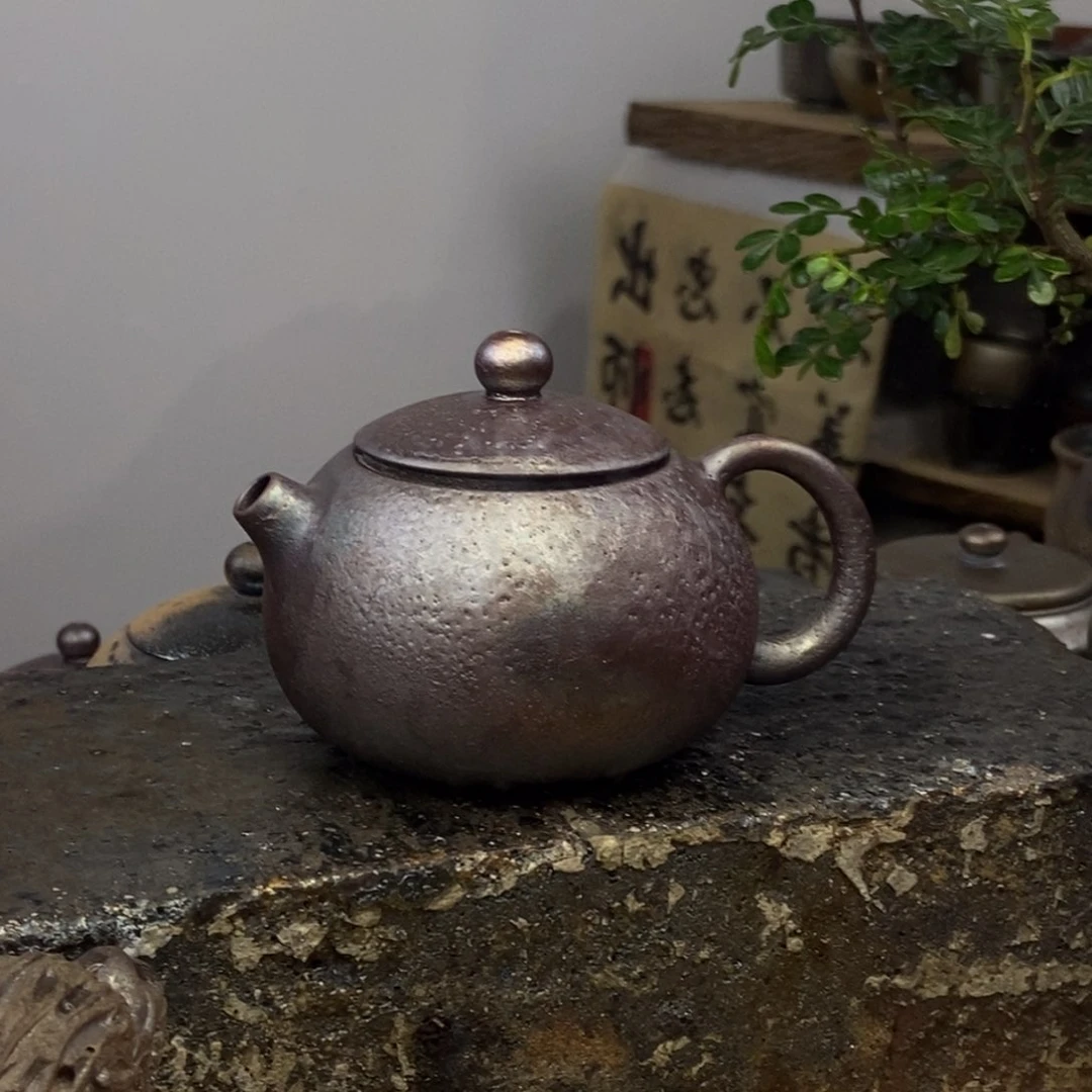 江****～建水紫陶柴烧茶具