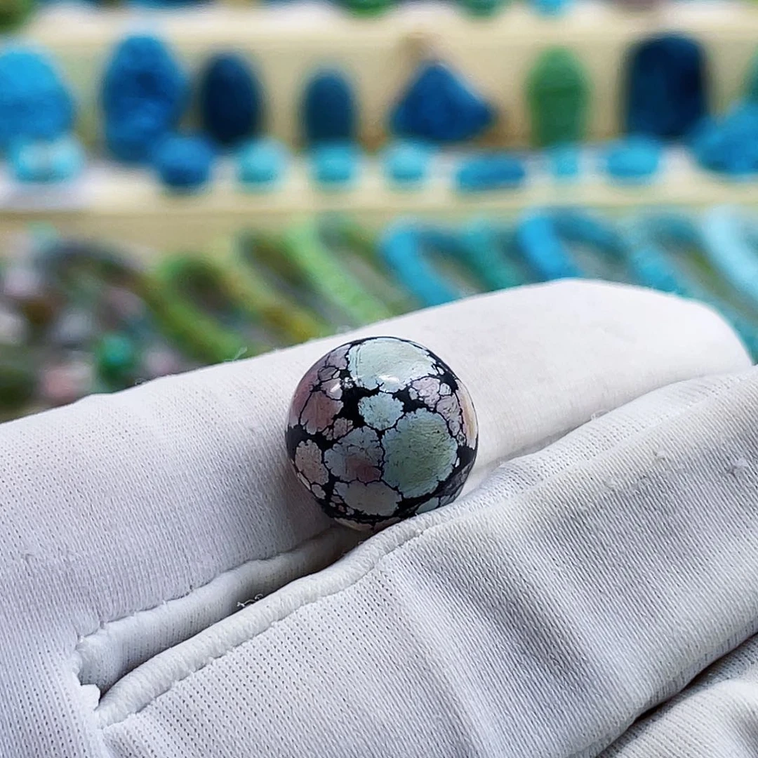 绿松石未镶嵌挂件