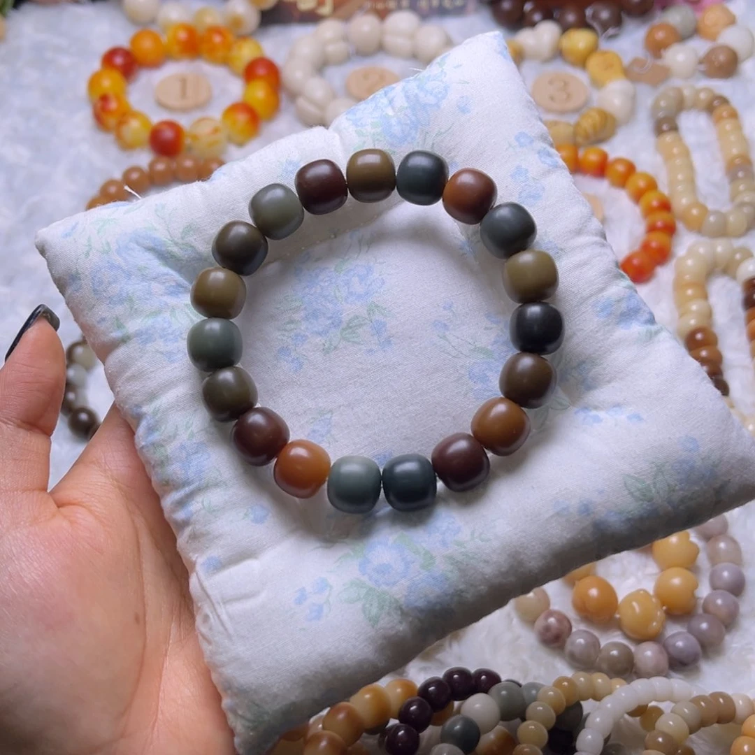 菩提根/象牙果手串魔法森林卡13干磨