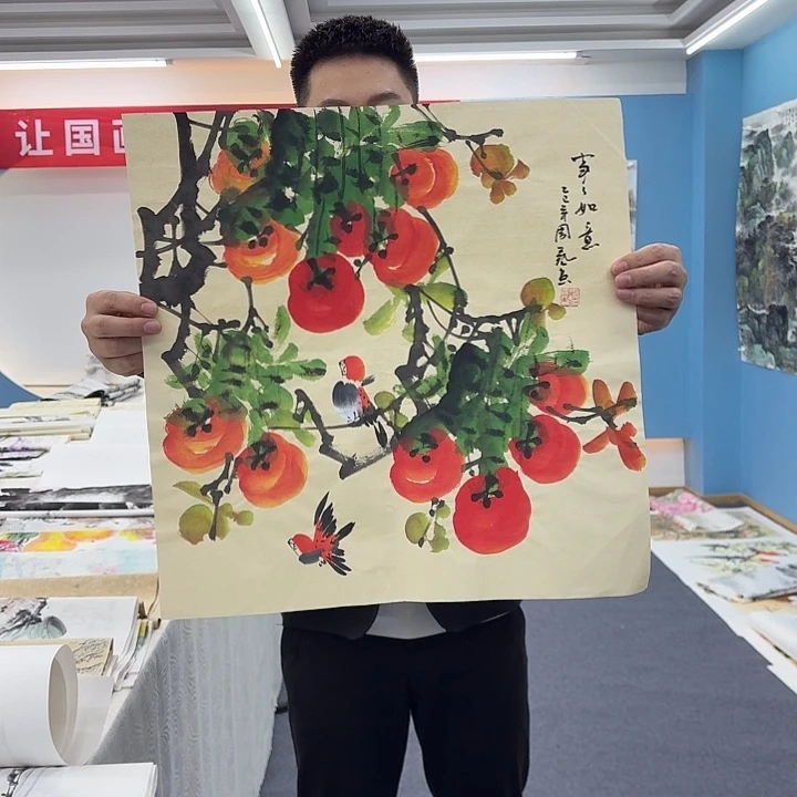 国画手绘国画作品
