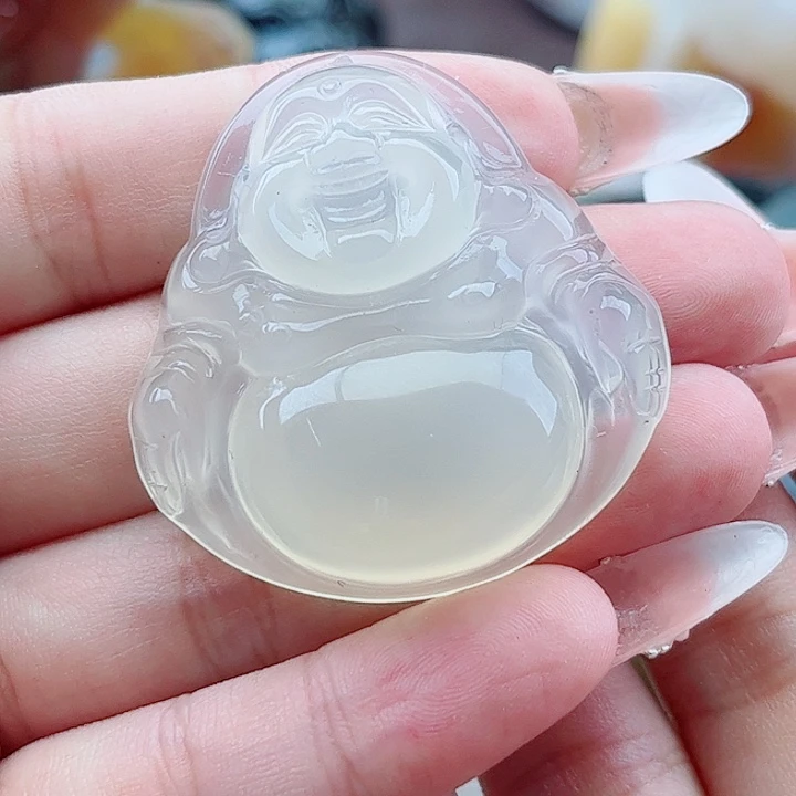 正***荣玛瑙未镶嵌手饰吊坠