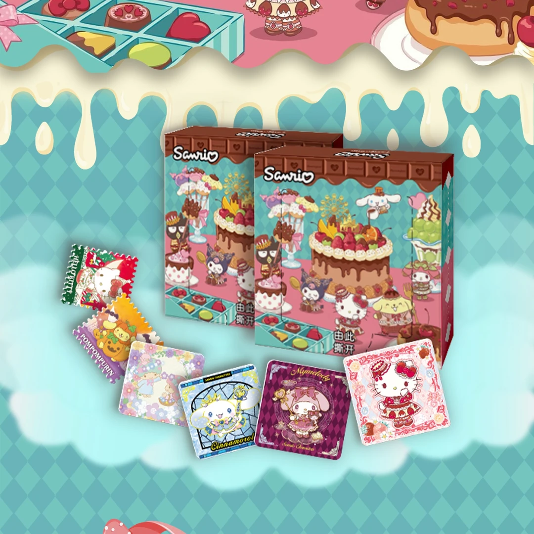 XH【宠粉】樱焰幻社三丽鸥陶瓷冰箱贴 国卡二创 默认代拆