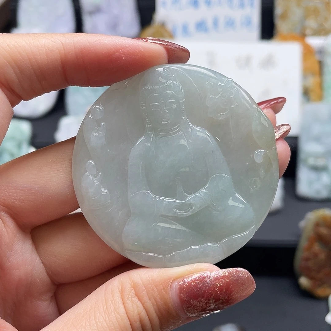 翡翠吊坠(不含链)未镶嵌