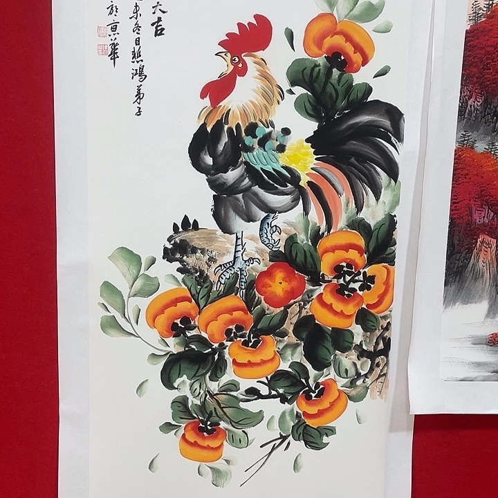 日新画作欣赏作品