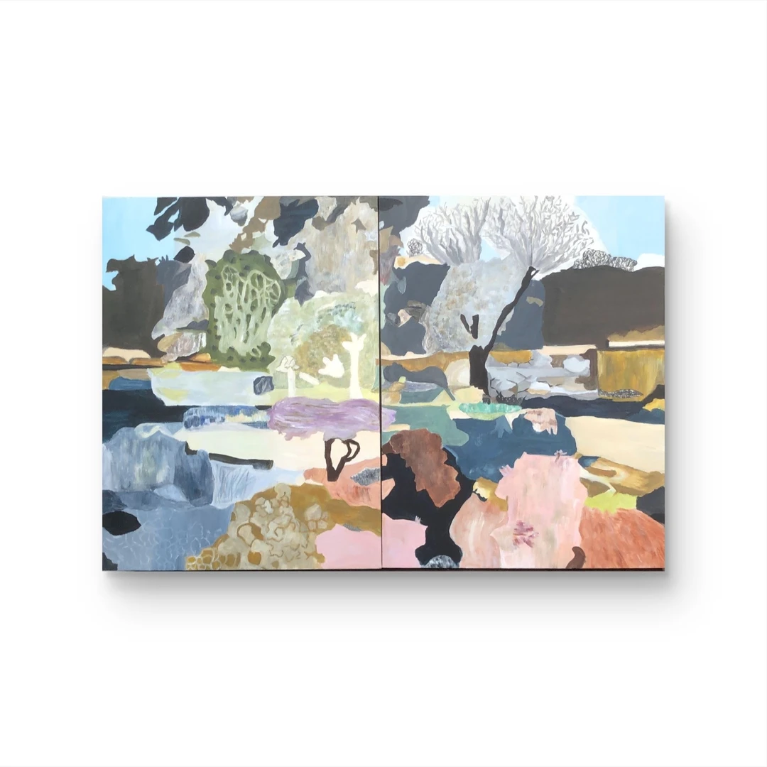 【白夜】手绘挂画 “80*120”No.1677