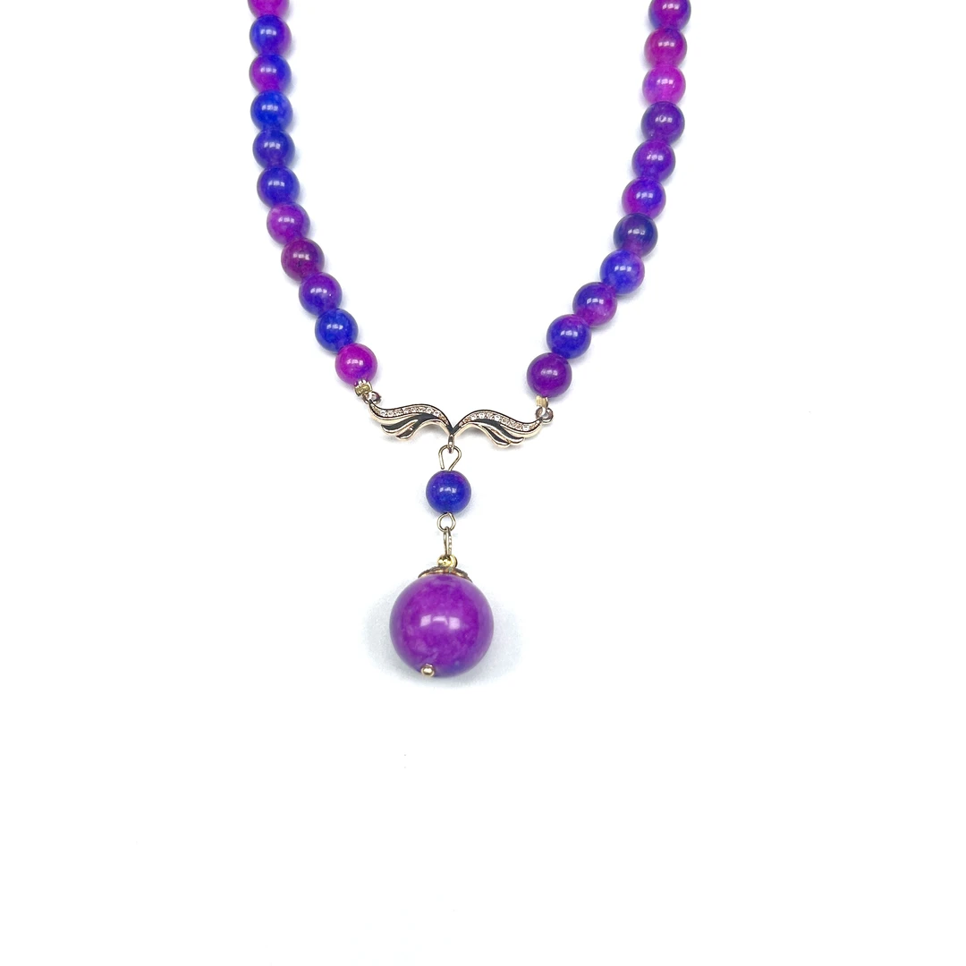 pp172 新中式项链 14mm*6mm