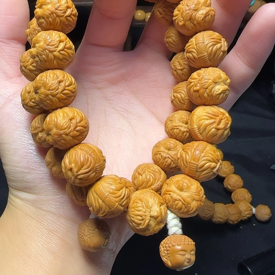 ****猴头核桃吊坠猴头