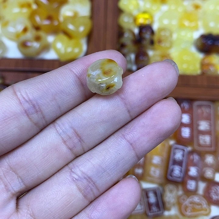 吊坠橄榄核福利蜂蜜罐73