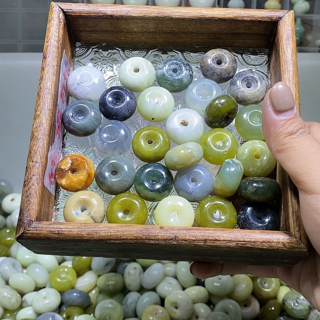 合金蛇纹石玉车挂368