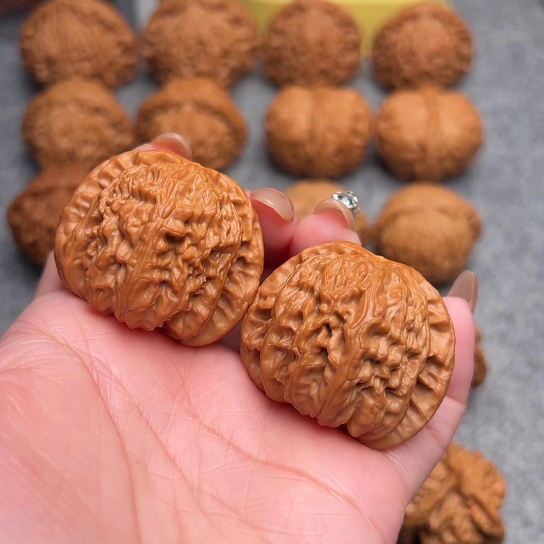 把件文玩核桃精品福利白狮子41