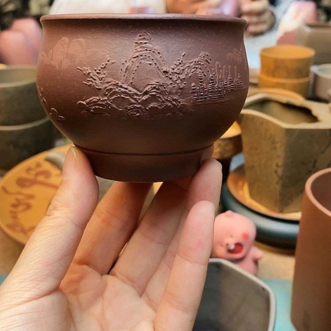 茶宠紫砂宜兴紫砂杯