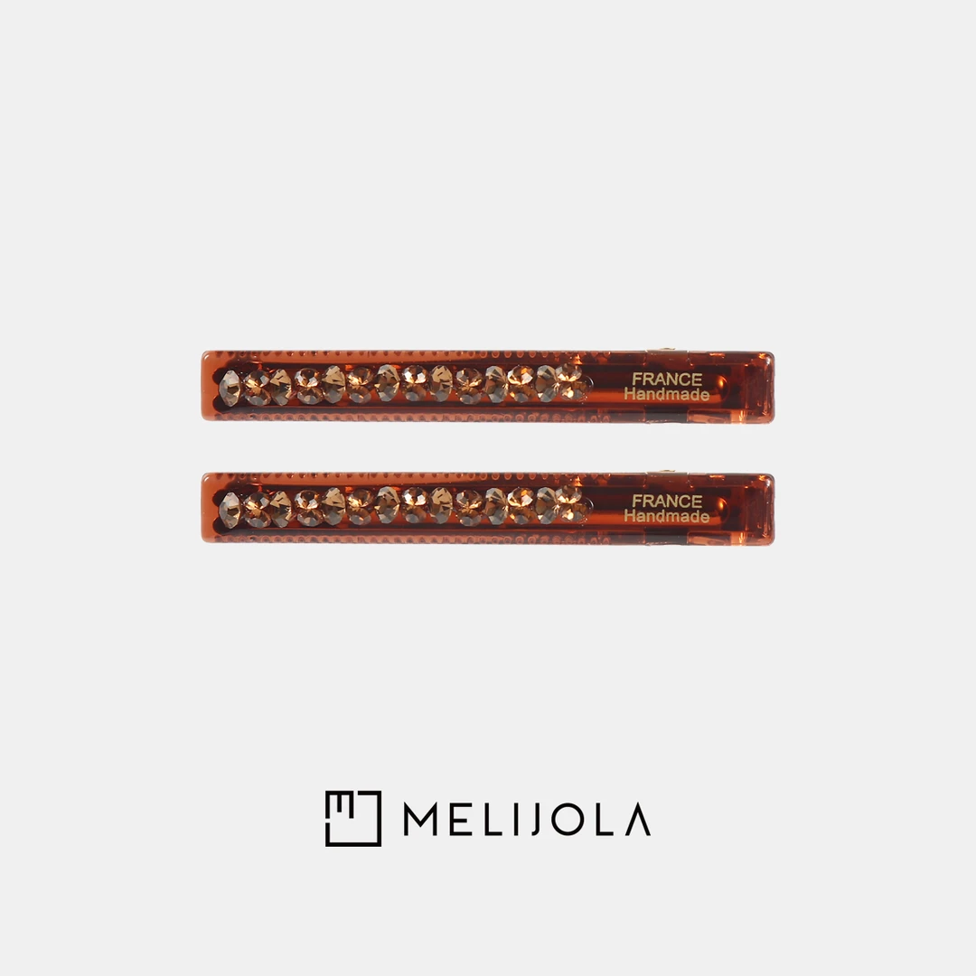 法式ins日韩复古欧美风发夹女鸭嘴夹边夹高级感