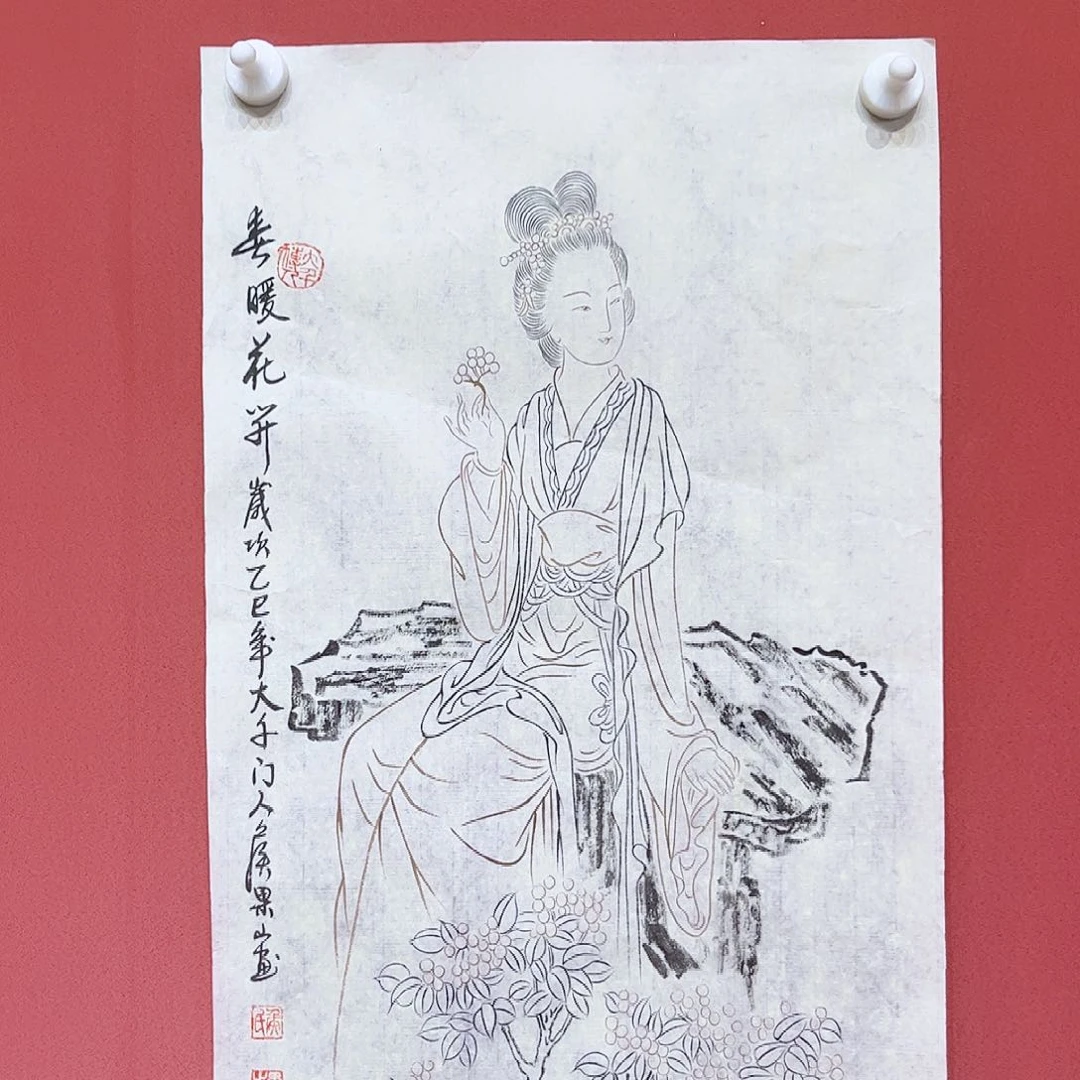国画侯果山老师作品朵