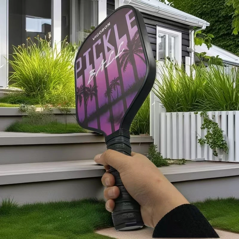 送教程玻纤匹克球球拍初学者成人通用高弹进阶款赛级匹克球拍