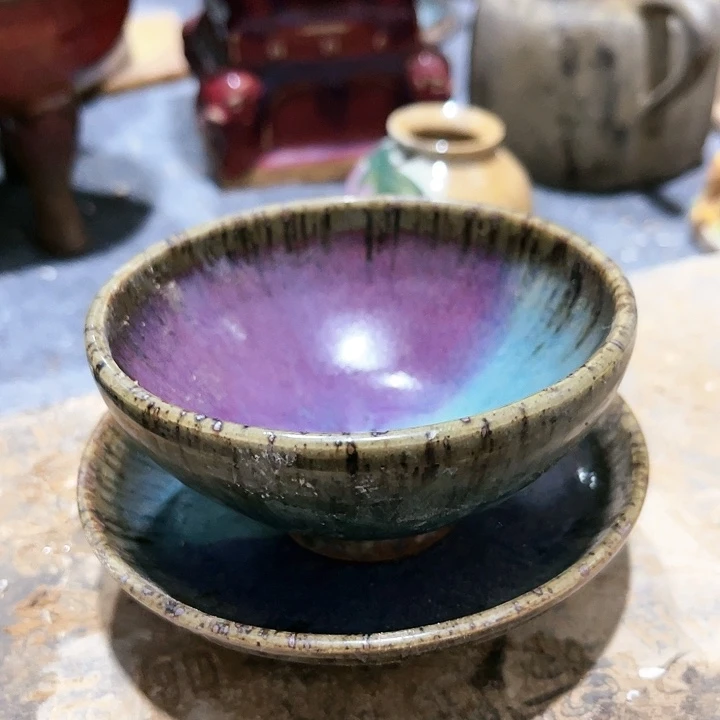 瓦当摆件摆件茶桌茶台陶瓷