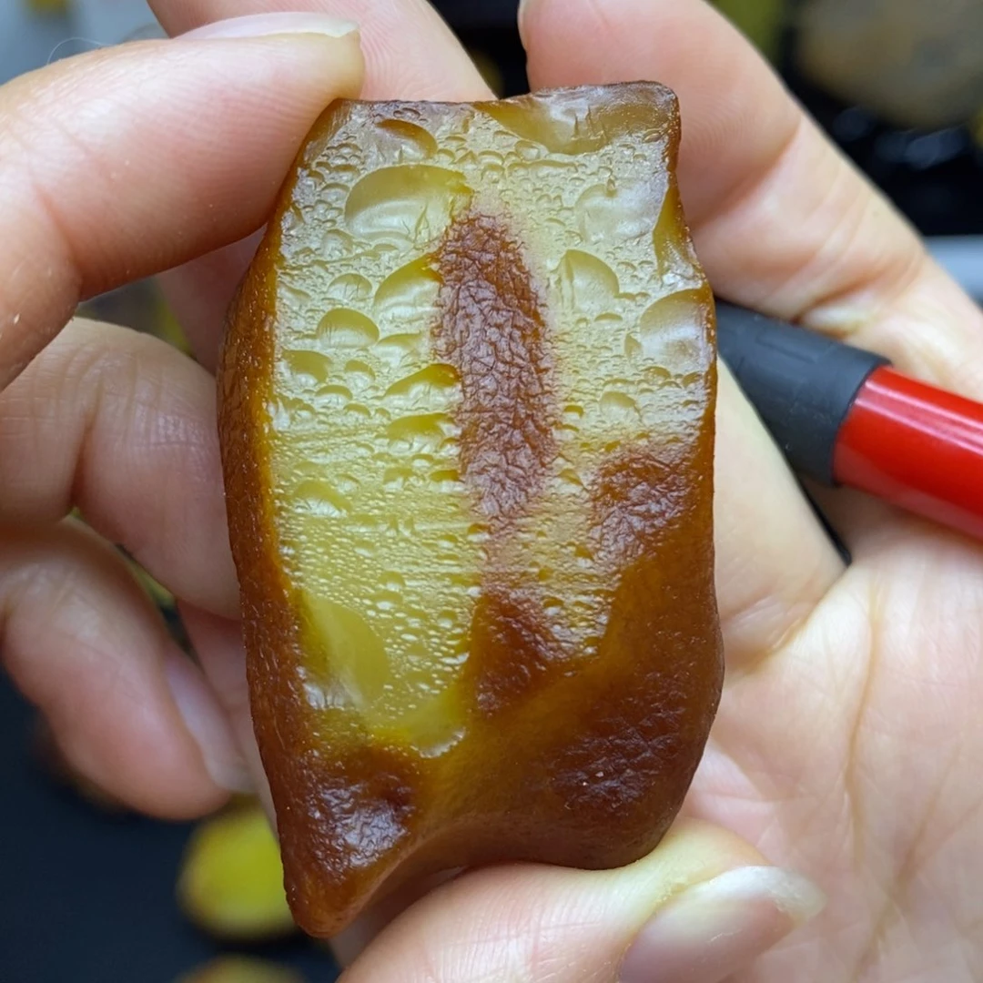 定制琥珀未镶嵌尹**生胖