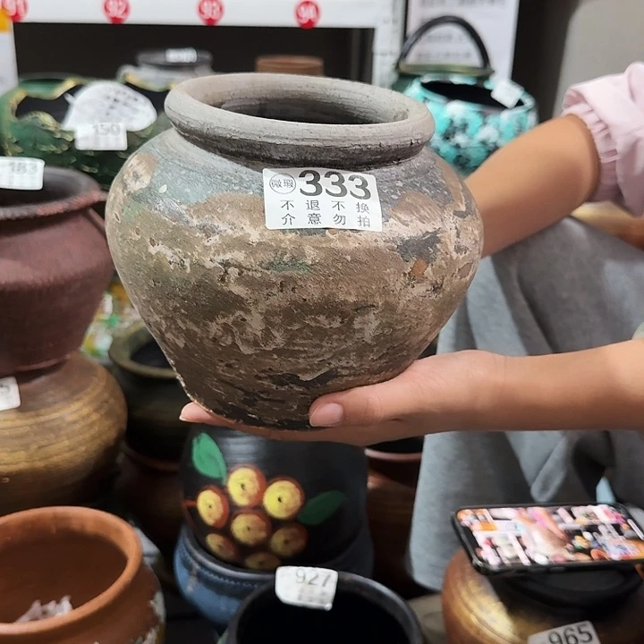 彩坛子333高度16口径12