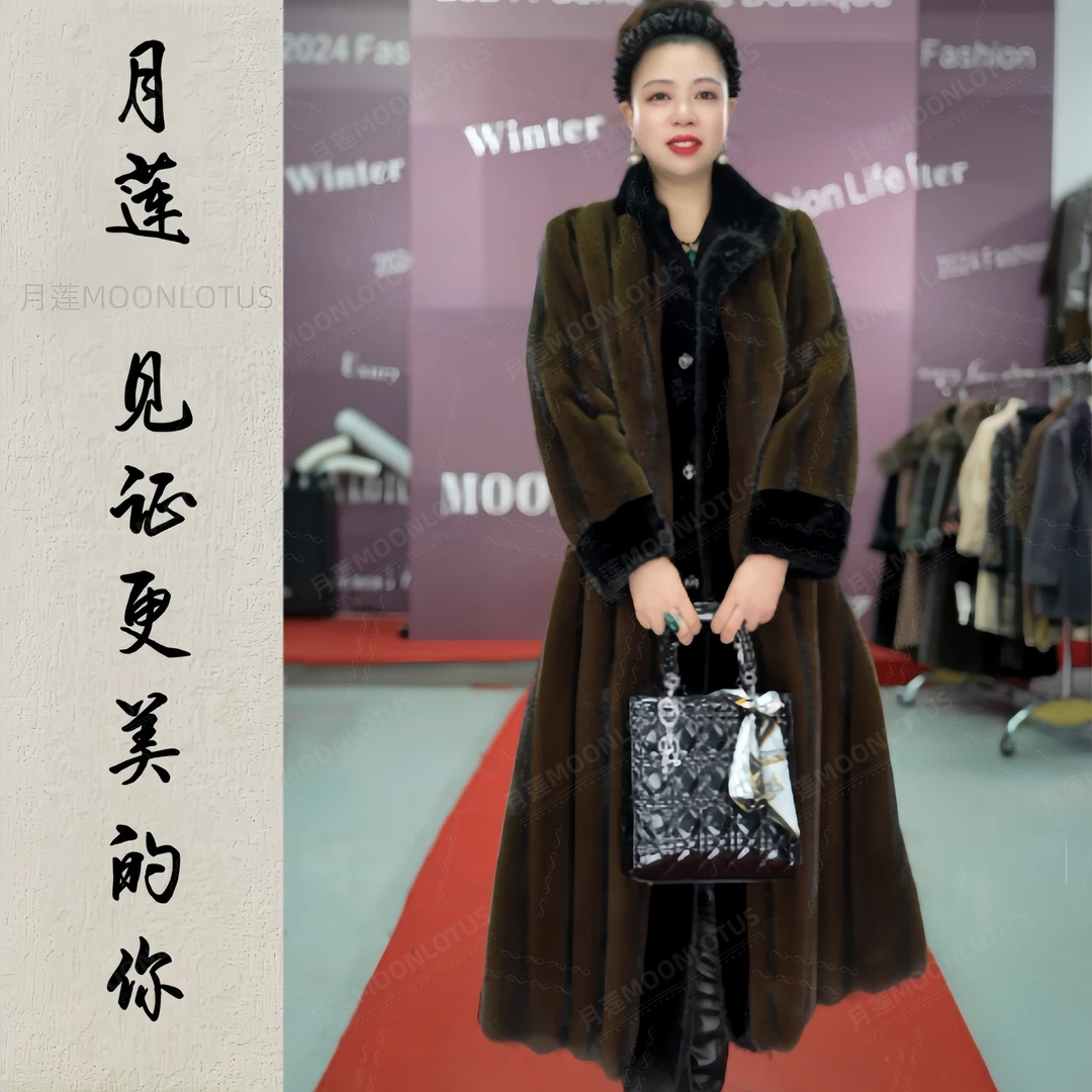 89018  长袖冬季复古优雅立领中国风外套时尚