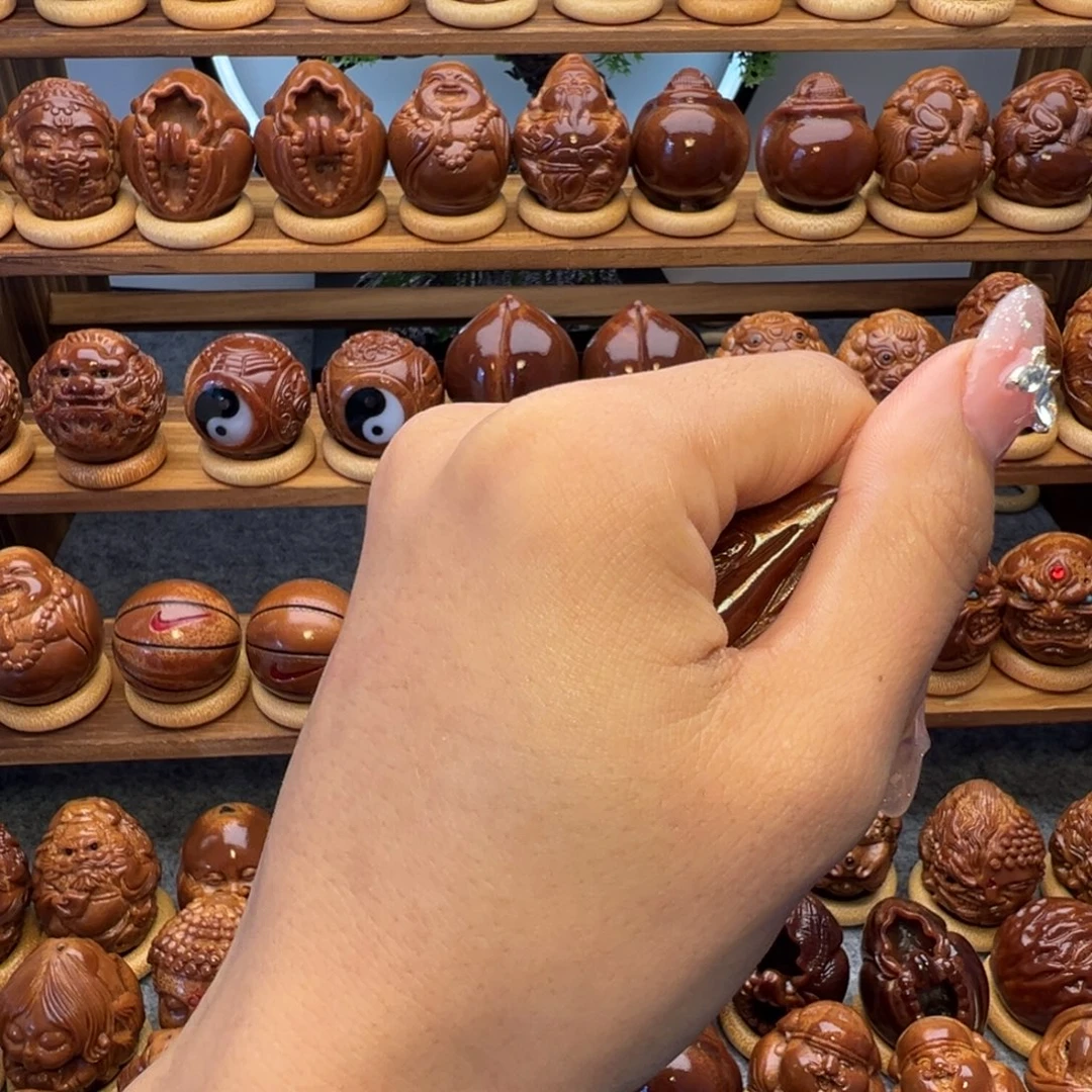 紧***罗橄榄核手串/手链生命五面