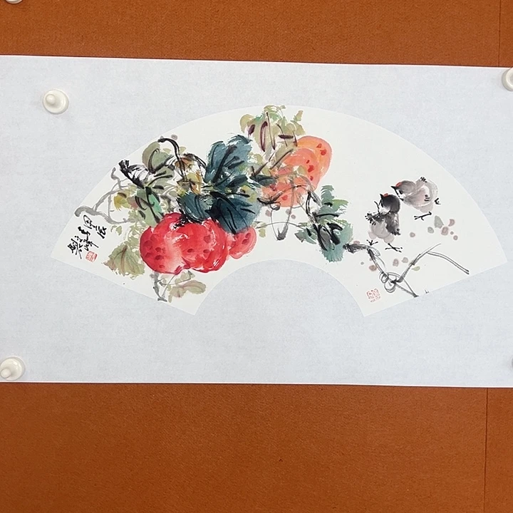 国画李文峰的画作