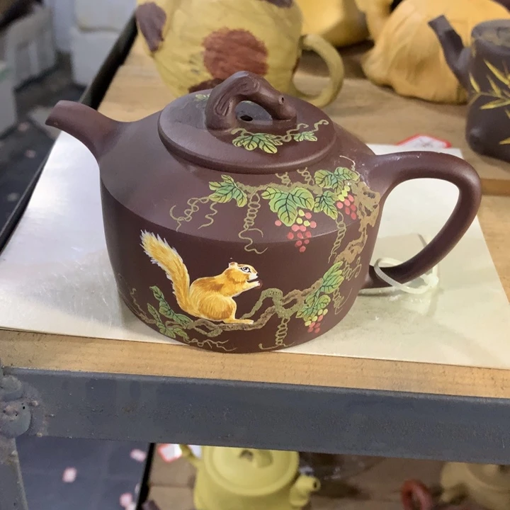 紫砂茶壶原矿手工32