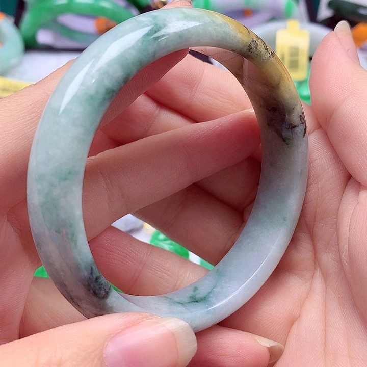 翡翠未镶嵌手镯翡翠手镯