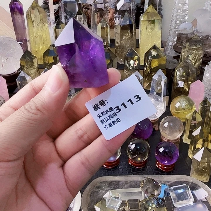 X***F未镶嵌颈饰水晶柱