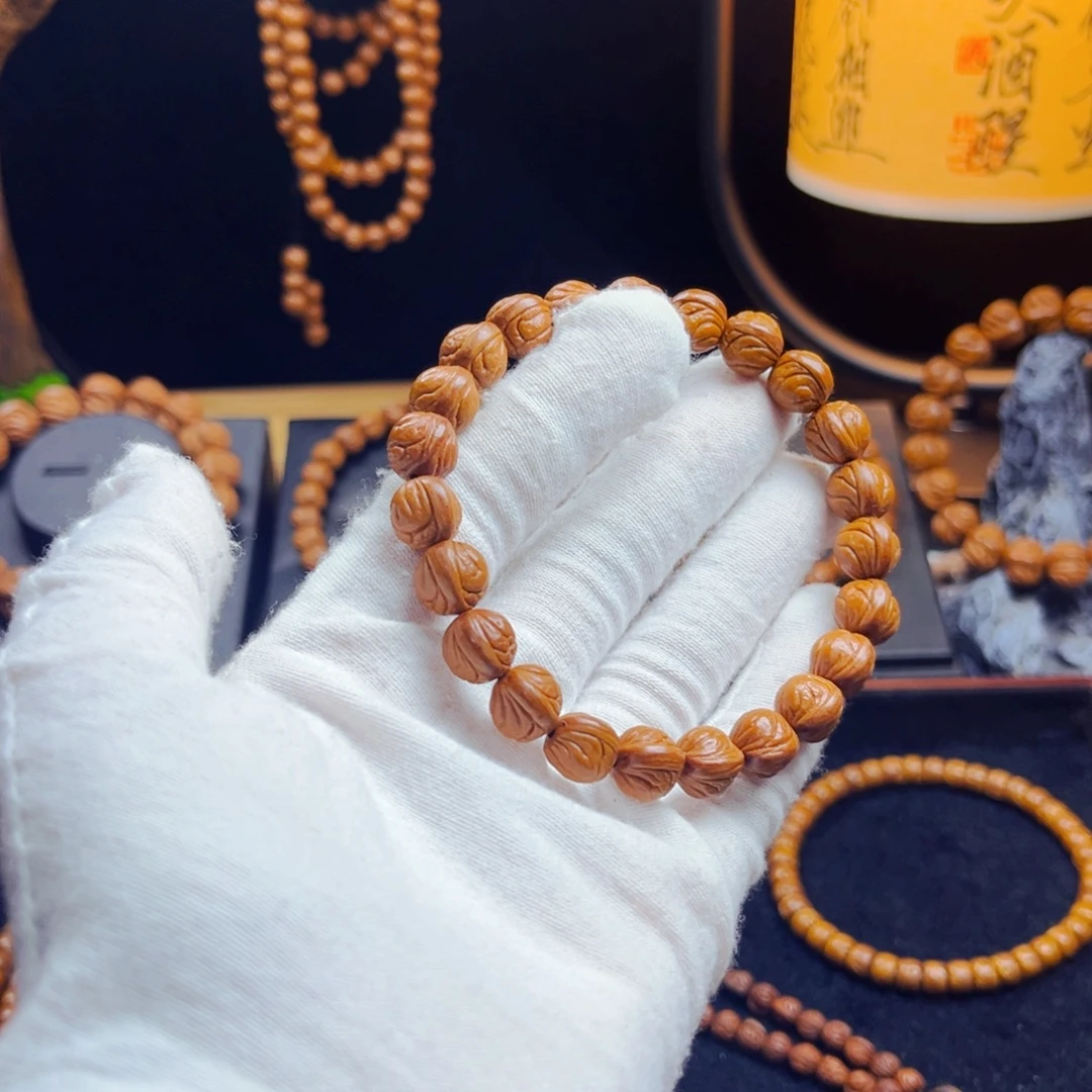 阿***森桃核吊坠野生桃核