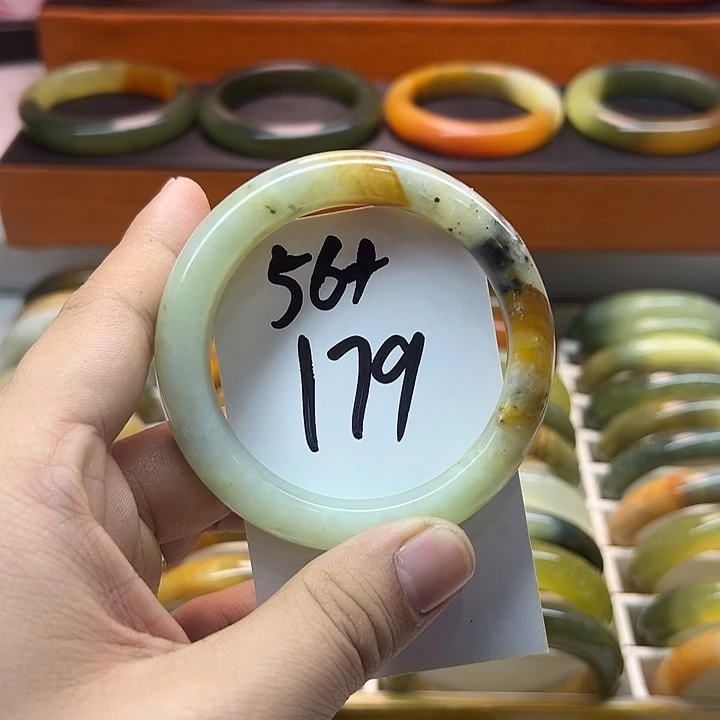 蛇纹石玉合金手镯