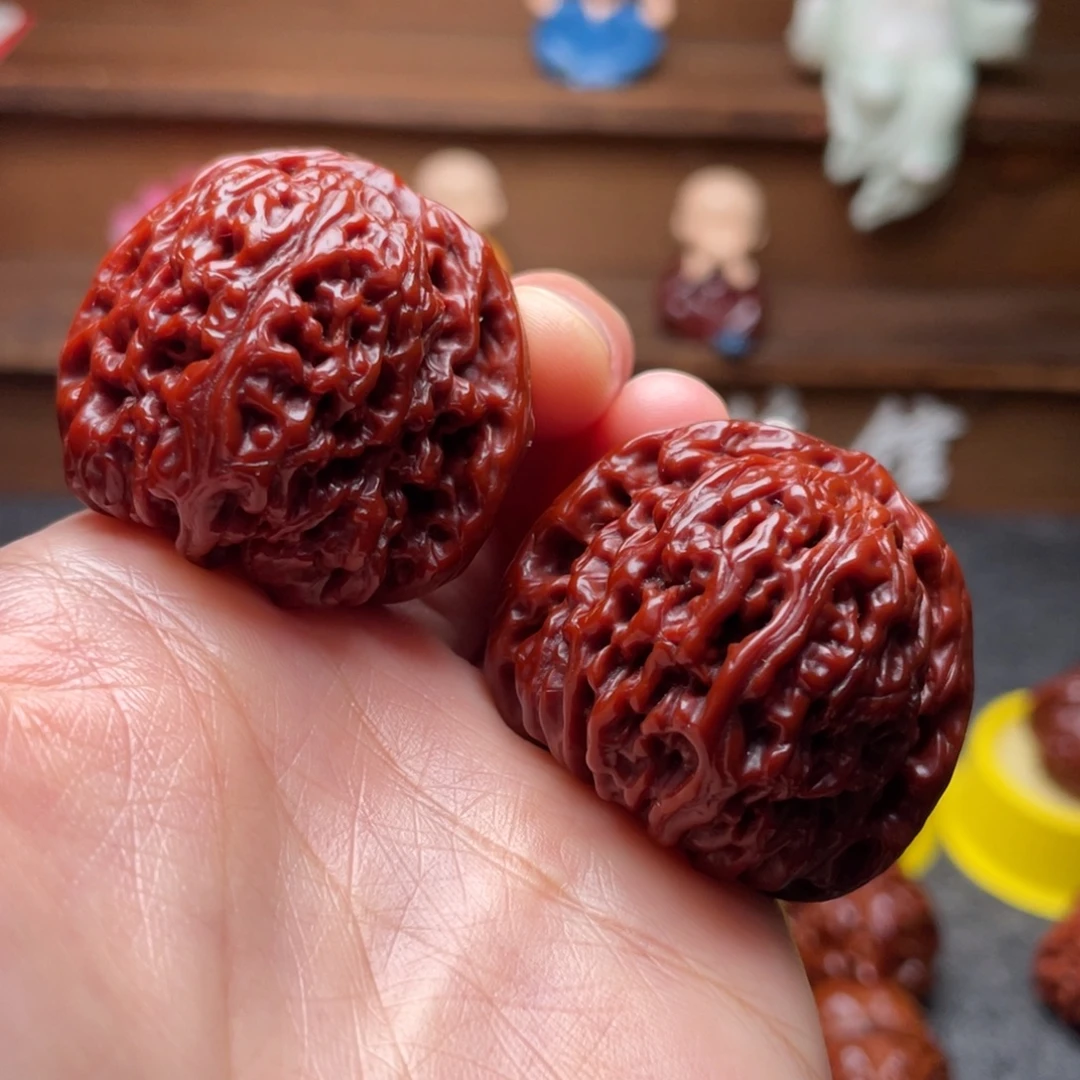 文玩核桃吊坠文玩核桃 手把件 南将石 40