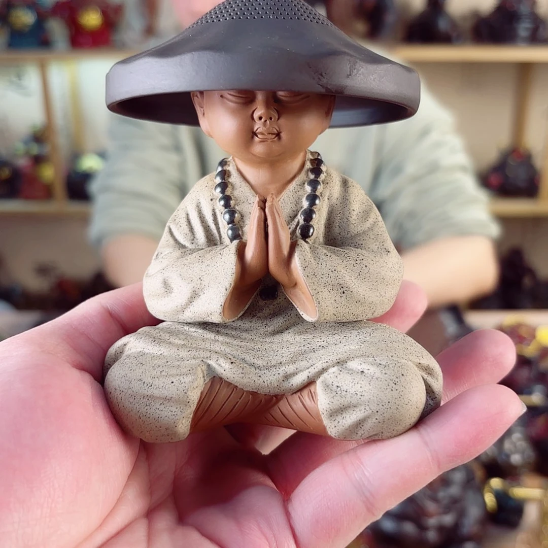 紫砂茶宠紫陶树脂茶宠摆件