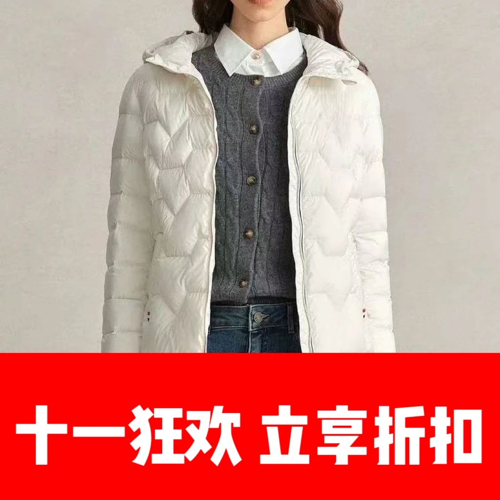 P-Y0075棉服连帽插肩袖短款石墨烯保暖常规直筒型优等品