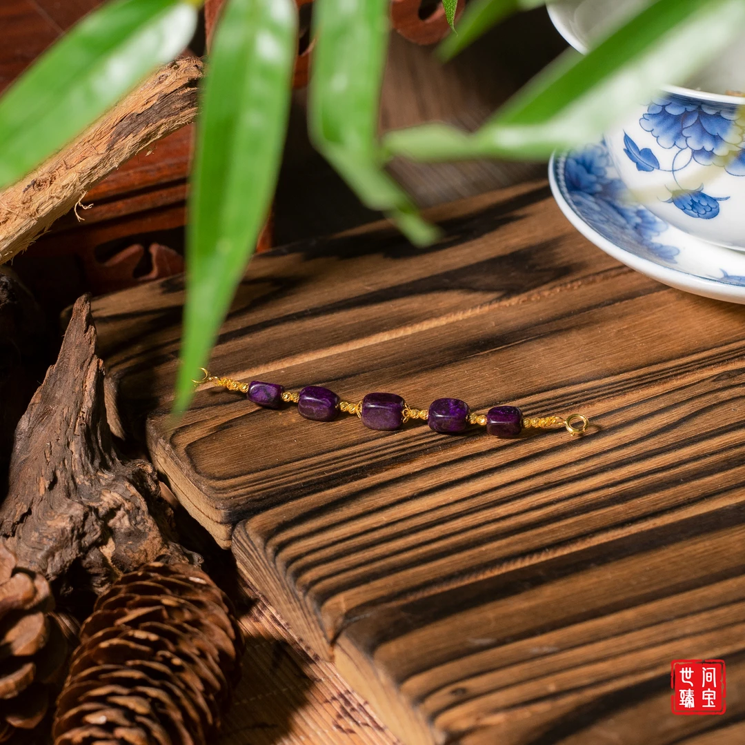 世间臻宝-鸿丨18K金老料舒俱来延长链/多样性发/P1450