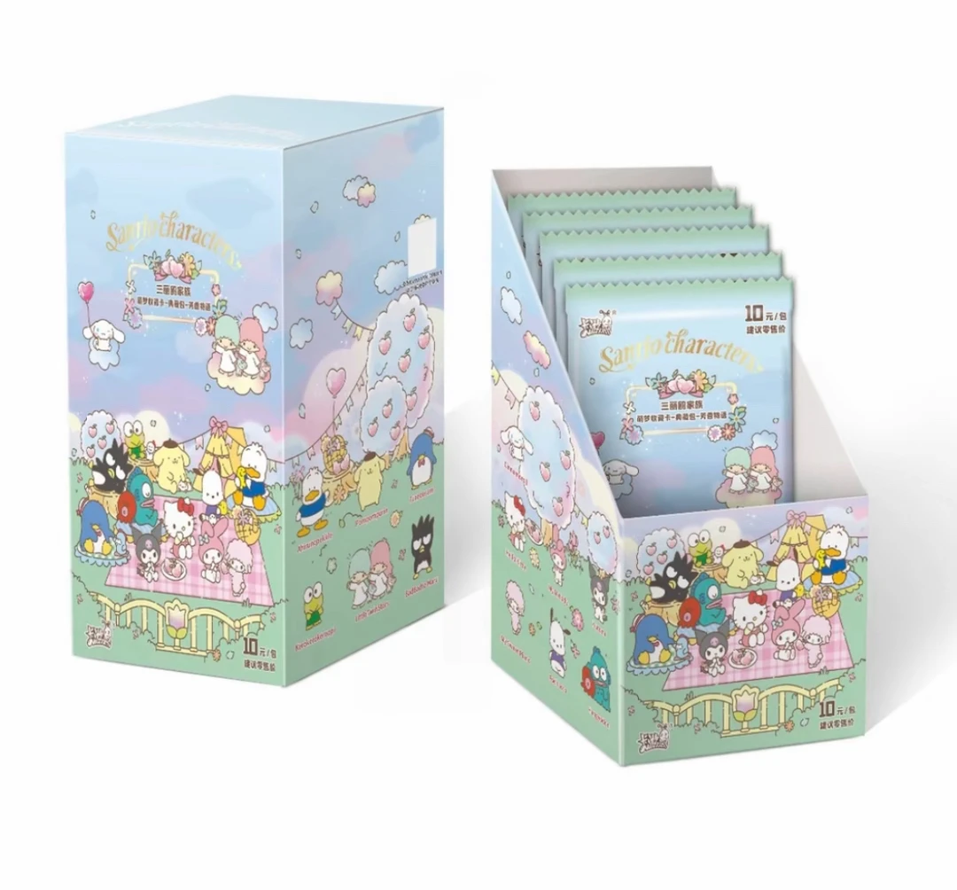 【关+灯2K3】卡游三丽鸥家族-萌梦收藏卡-典藏包-芳香物语第一弹