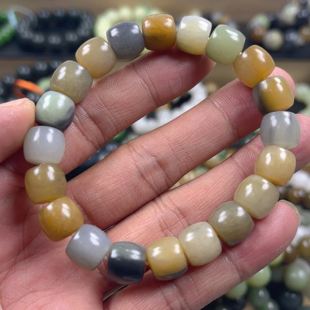 和田玉手串未镶嵌