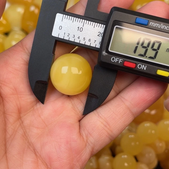 未镶嵌蜜蜡裸石蜜蜡圆珠