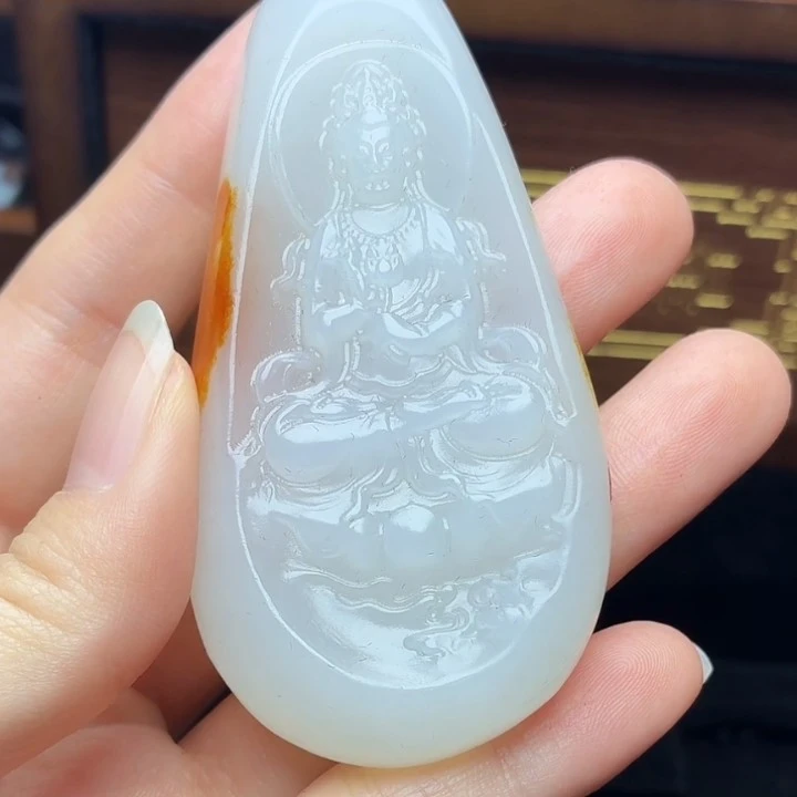 和田玉玉石挂件N1124拍一发一