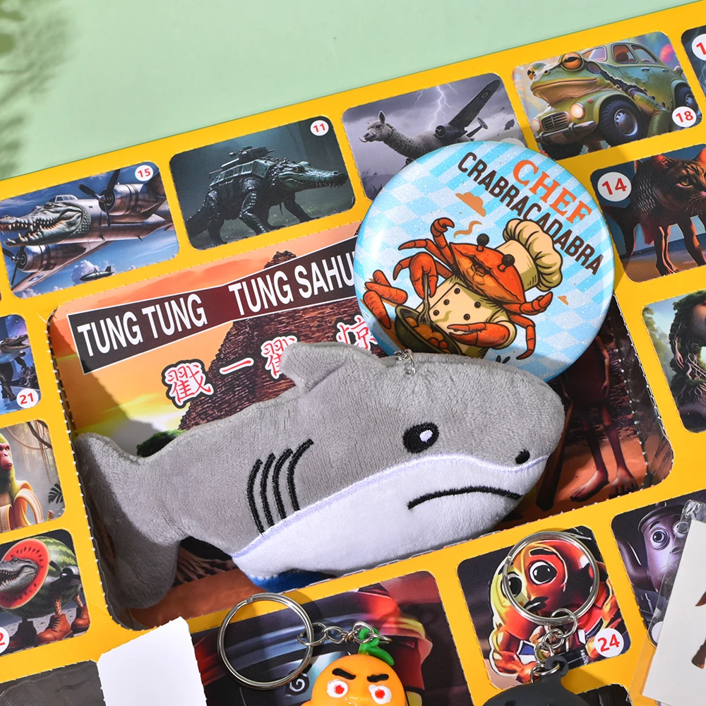 AI外国山海经洞洞乐盲盒2025新款豪华版惊喜抽奖箱戳戳乐学生玩具