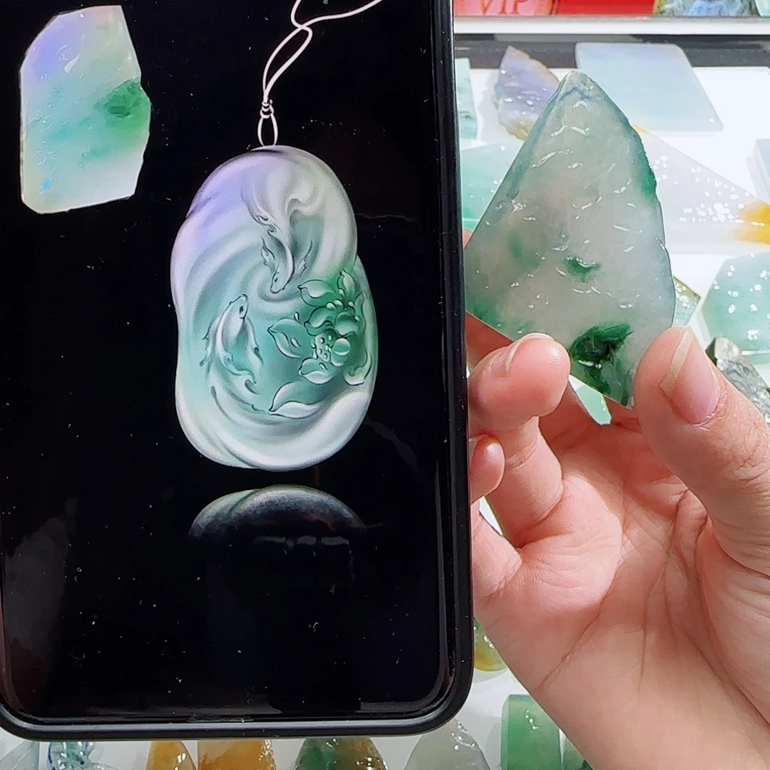 定制翡翠未镶嵌翡翠定制