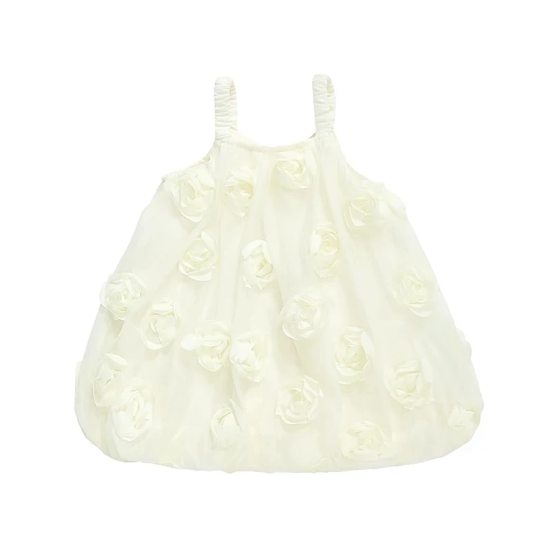 【立体花瓣花苞裤套装】小女孩洋气套装夏女童夏季花苞套装