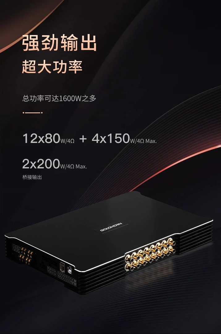 歌航R316大功率最多支持24路DSP功放（成色新）限成都