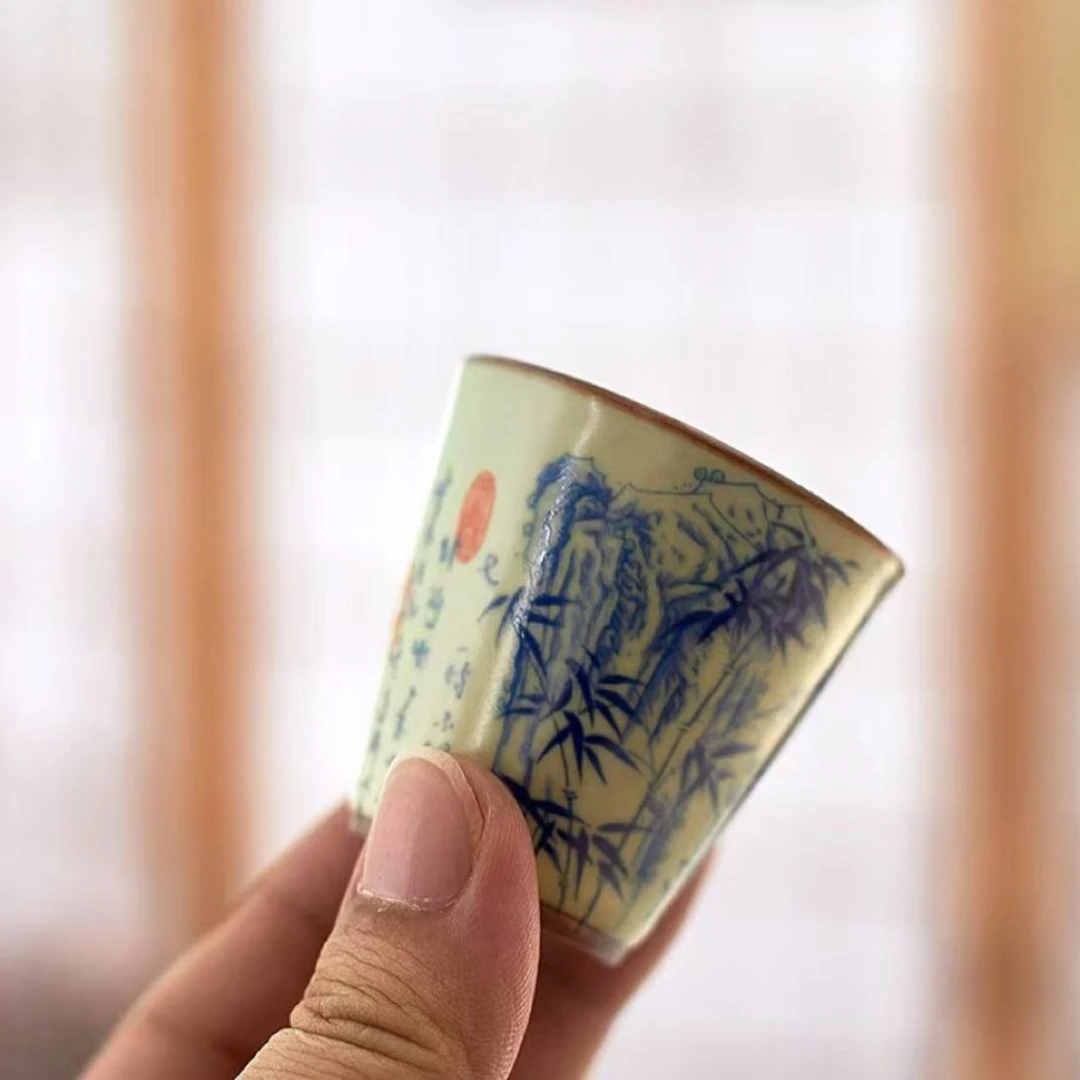 精致典雅陶瓷茶杯茶具茶用品