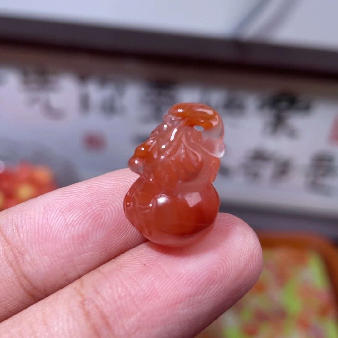 未镶嵌南红玛瑙挂件10454