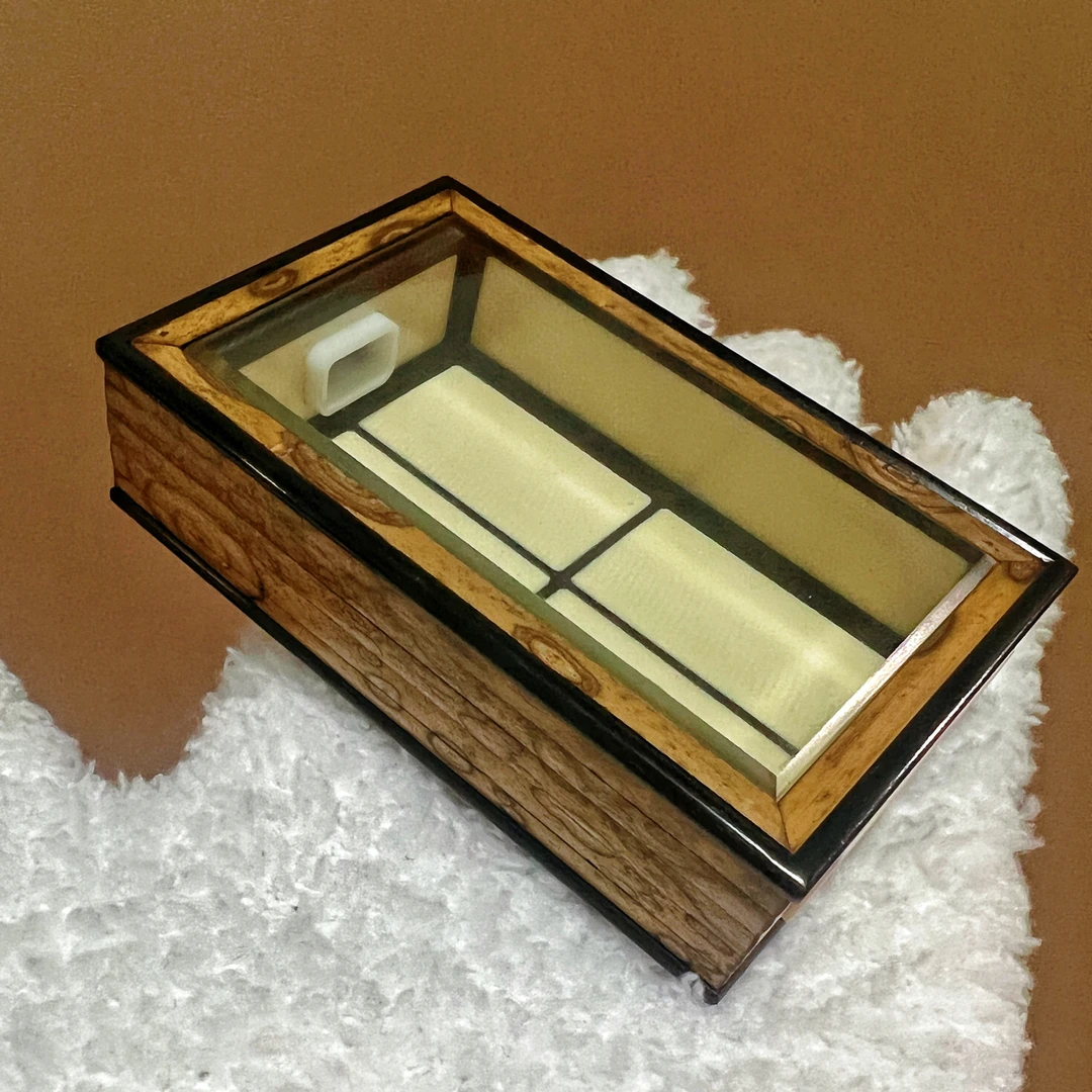 海派张圣林精工制作梅鹿竹黄蛉盒竹蛉金钟鸣虫虫具盒