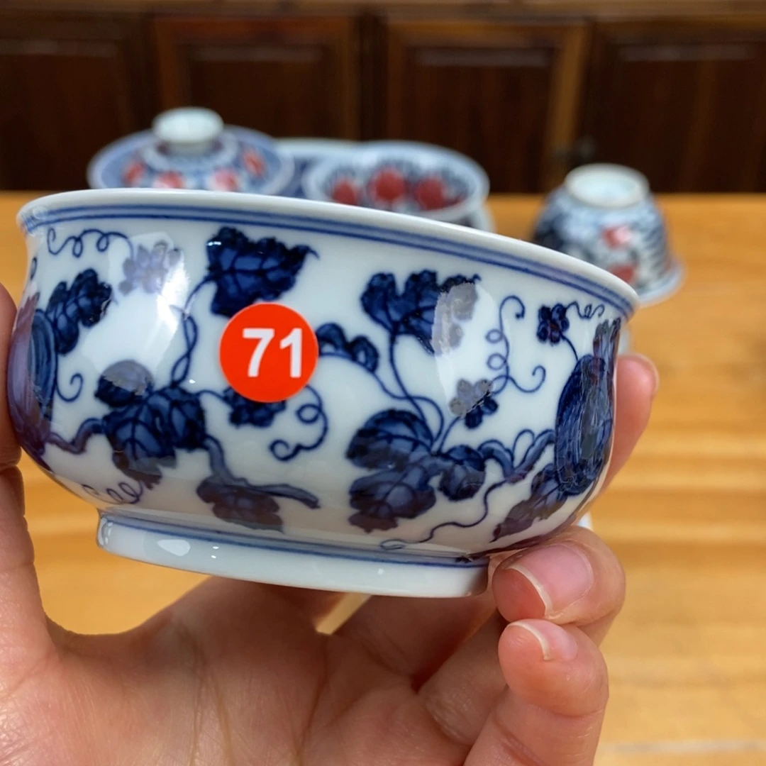 景德镇手绘哈哈哈哈哈哈禅*