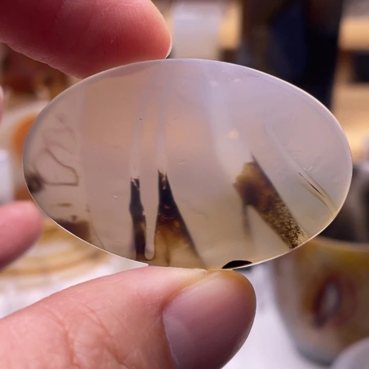 玛瑙/玉髓未镶嵌吊坠(不含链)