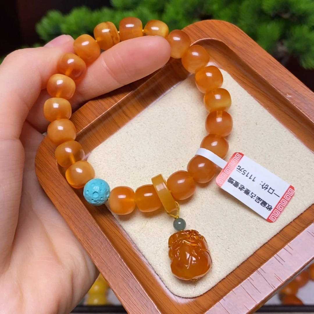 【闪购商品】手链蜜蜡未镶嵌手串