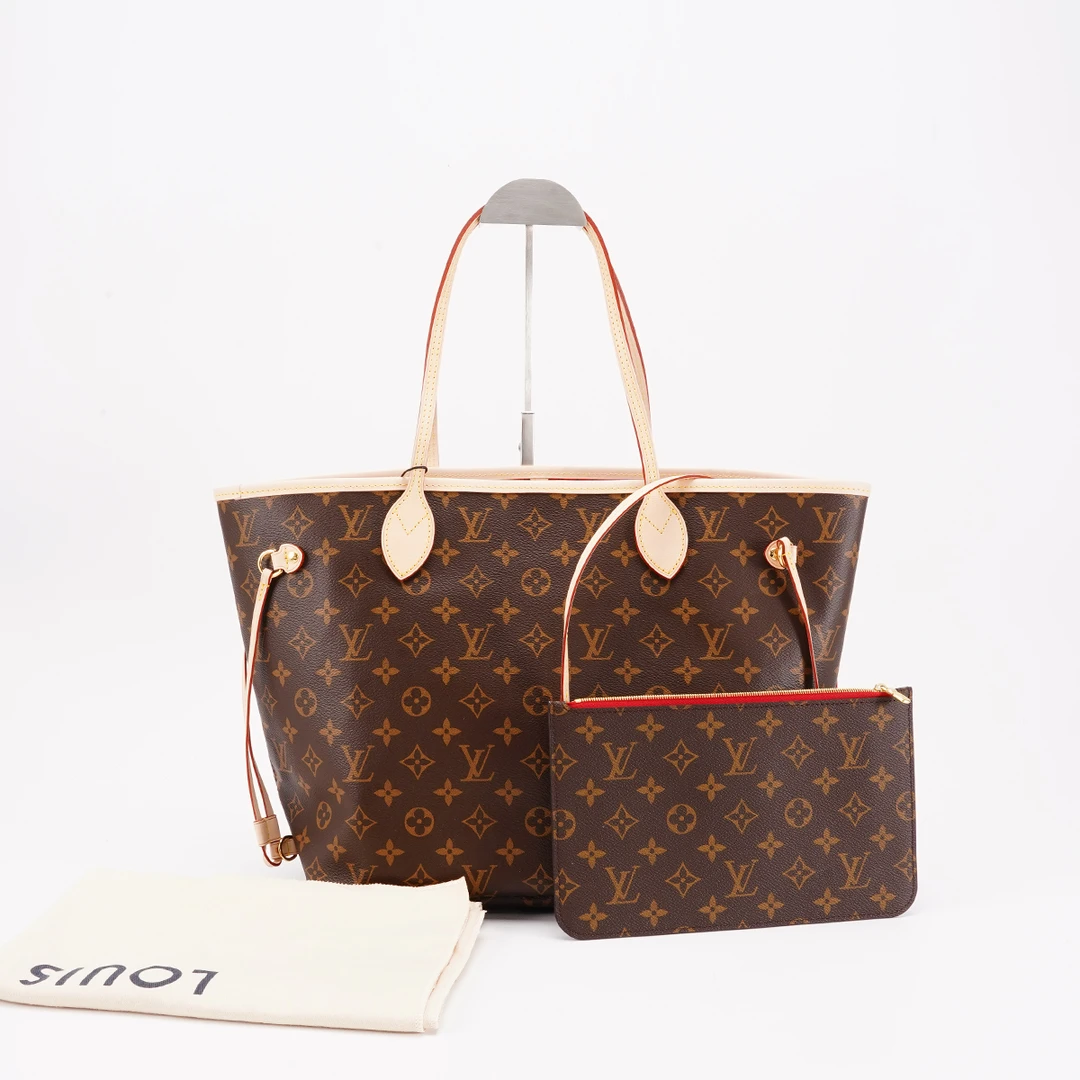 99新 LouisVuitton/路易威登 neverfull中号包子母袋/BG2
